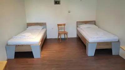 Ein Bett oder Betten in einem Zimmer der Unterkunft Speedyrooms Vienna