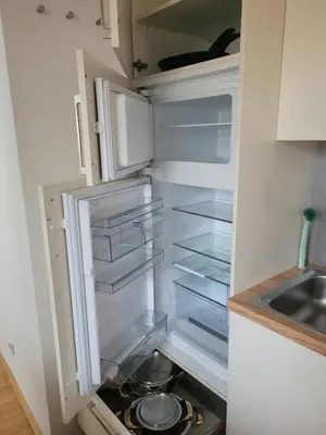 Küche/Küchenzeile in der Unterkunft Studios Am Wienerwald