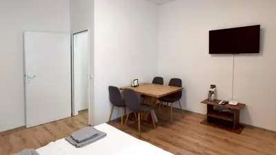 TV/Unterhaltungsangebot in der Unterkunft Bacher Apartment