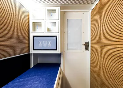 TV/Unterhaltungsangebot in der Unterkunft Resting Pods - Zzzleepandgo Wien Airport