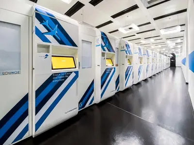 Grundriss der Unterkunft Resting Pods - Zzzleepandgo Wien Airport