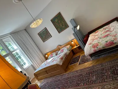 Ein Bett oder Betten in einem Zimmer der Unterkunft Villa Pazelt Top4