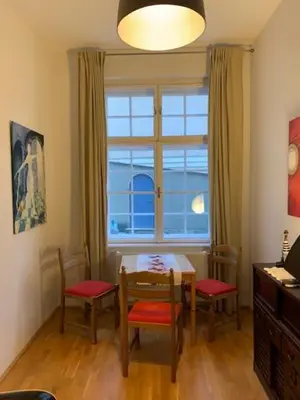 Ein Sitzbereich in der Unterkunft Villa Pazelt Top3