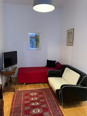 Ein Sitzbereich in der Unterkunft Villa Pazelt Top3