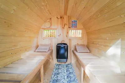 Grundriss der Unterkunft Ferienhaus in Niederösterreich mit 3 Apartments mitten im Wald