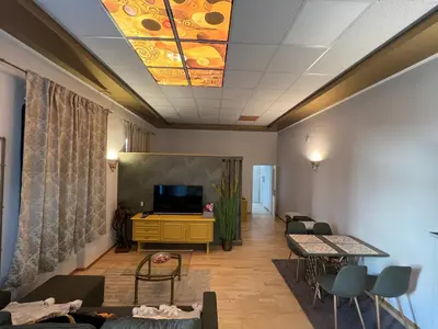 TV/Unterhaltungsangebot in der Unterkunft Appartment Rosengarten