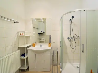 Ein Badezimmer in der Unterkunft Perfect for Families and Mid-Term-Stays