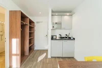 Grundriss der Unterkunft bookVienna Apartments - Top02 Top03 - Cozy 1BR