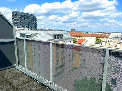 Das Gebäude in dem sich das Aparthotel befindet