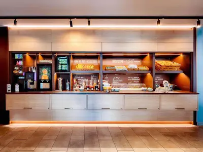 Getränke in der Unterkunft B&B Hotel Wien-Stadthalle