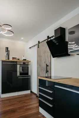 Küche/Küchenzeile in der Unterkunft Ferienhaus25