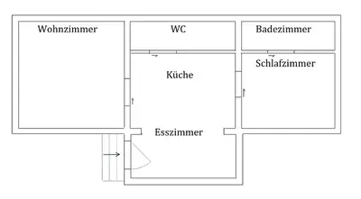 Grundriss der Unterkunft Ferienhaus25