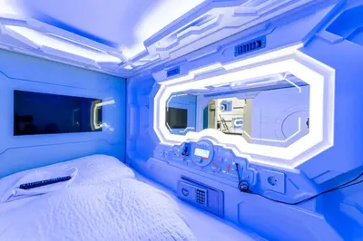 Ein Bett oder Betten in einem Zimmer der Unterkunft Space Home Apartment - City Hall