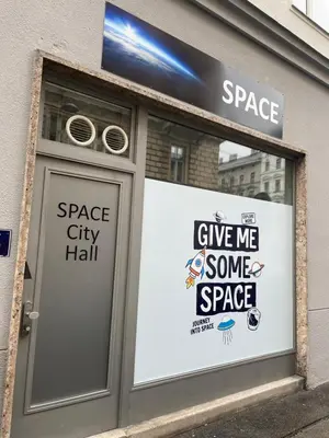 Grundriss der Unterkunft Space Home Apartment - City Hall