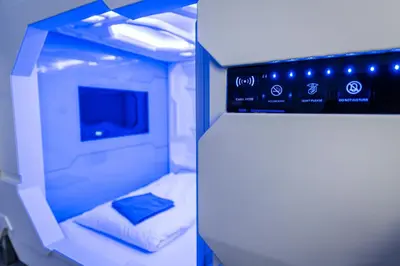 Ein Bett oder Betten in einem Zimmer der Unterkunft Space Home Apartment - City Hall