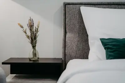 Ein Bett oder Betten in einem Zimmer der Unterkunft St. Antoni Suite 7