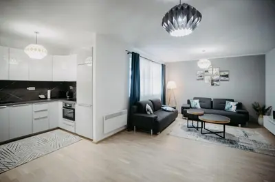 Küche/Küchenzeile in der Unterkunft St. Antoni Suite 7