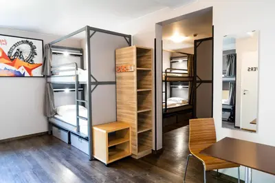 Ein Bett oder Betten in einem Zimmer der Unterkunft St Christopher's Inn Vienna