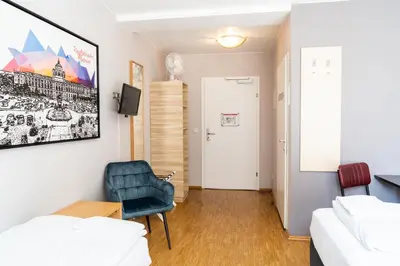 Ein Bett oder Betten in einem Zimmer der Unterkunft St Christopher's Inn Vienna