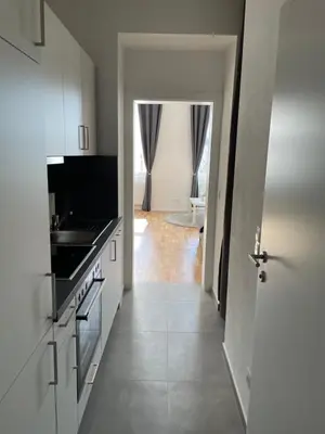 Küche/Küchenzeile in der Unterkunft K City Apartments Märzstraße