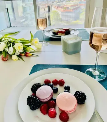 Essen in der Ferienwohnung oder in der Nähe
