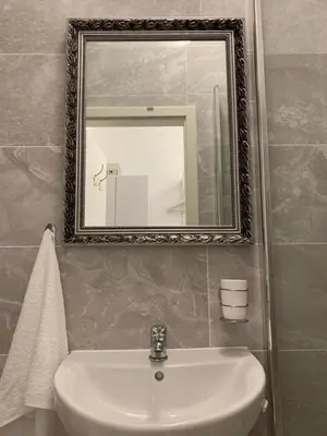 Ein Badezimmer in der Unterkunft Prater Zentrum