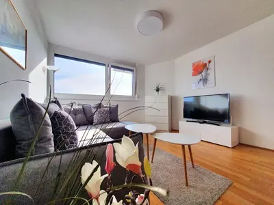 TV/Unterhaltungsangebot in der Unterkunft Near Lake Stylish & Fully Furnished Apartment