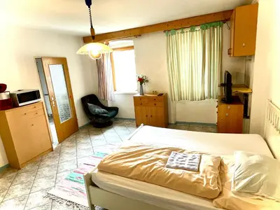 Ein Bett oder Betten in einem Zimmer der Unterkunft Apartment & Monteurzimmer