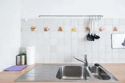 Küche/Küchenzeile in der Unterkunft 2 BR City Apartment in Neubau, 6 min to city center