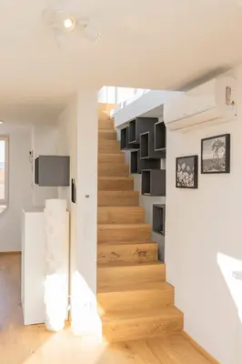 Grundriss der Unterkunft Rooftop Apartments mit großer Terrasse