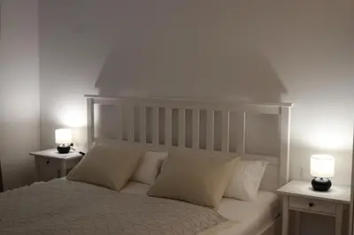 Ein Bett oder Betten in einem Zimmer der Unterkunft Vienna Sunny Side Up Apartments