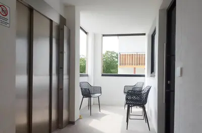 Ein Sitzbereich in der Unterkunft MH Apartments