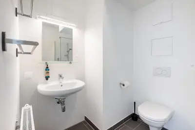 Ein Badezimmer in der Unterkunft FeelGood Apartments LakeLiving inklusive Garagenplatz