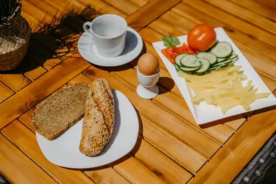 Essen in der Ferienwohnung oder in der Nähe