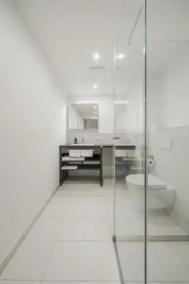 Ein Badezimmer in der Unterkunft Arbio I Liv's Place Lux Apartments