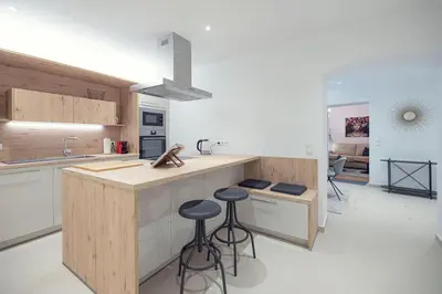 Küche/Küchenzeile in der Unterkunft Ideal for Families & Mid-Term-Stays