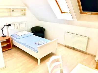 Ein Bett oder Betten in einem Zimmer der Unterkunft Apartments Liesingbach