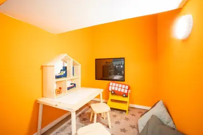 TV/Unterhaltungsangebot in der Unterkunft Bright boutique apartment located 15 min from Stephansdom