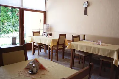 Ein Sitzbereich in der Unterkunft Gästehaus & Weingut Johannes Strudler