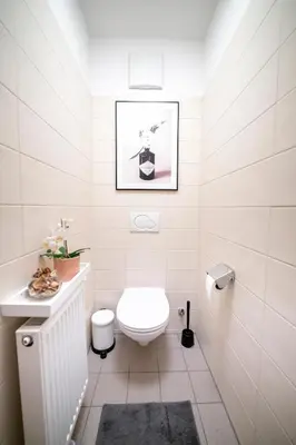 Ein Badezimmer in der Unterkunft Beautiful apartment in Vienna's heart