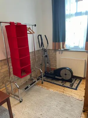 Das Fitnesscenter und/oder die Fitnesseinrichtungen in der Unterkunft Nationalpark Lobau Wohnung