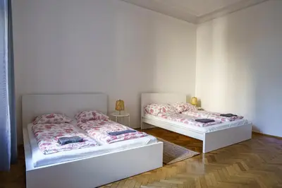 Ein Bett oder Betten in einem Zimmer der Unterkunft Vienna City Apartment University