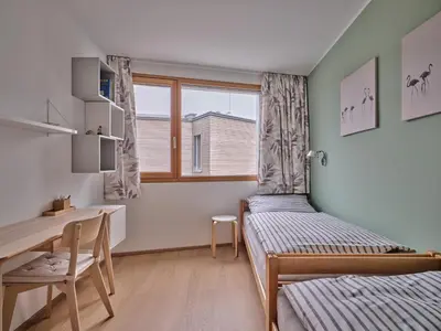 Ein Bett oder Betten in einem Zimmer der Unterkunft Exklusives Ferienhaus - Direkt am Neusiedler See