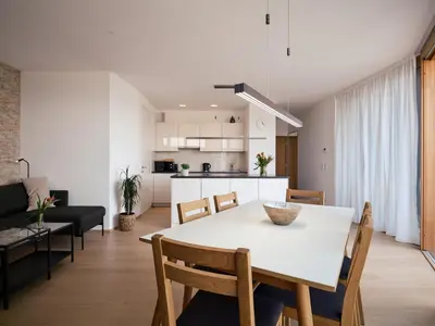 Küche/Küchenzeile in der Unterkunft Exklusives Ferienhaus - Direkt am Neusiedler See