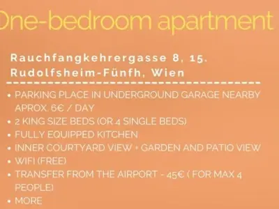 Grundriss der Unterkunft Central Garden Apartments