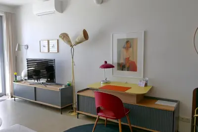 TV/Unterhaltungsangebot in der Unterkunft Studio-Apartment