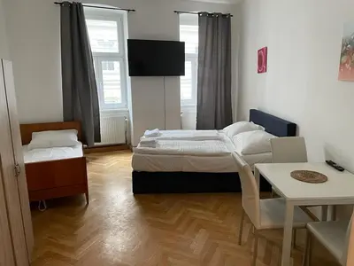 Ein Bett oder Betten in einem Zimmer der Unterkunft easybook-in