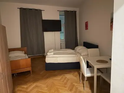 Ein Bett oder Betten in einem Zimmer der Unterkunft easybook-in