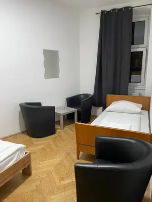 Ein Bett oder Betten in einem Zimmer der Unterkunft easybook-in