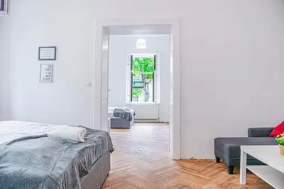 Ein Sitzbereich in der Unterkunft Classy 2BR Apt. w/ Exclusive Location near AKH